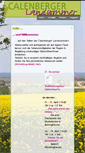 Mobile Screenshot of calenberger-landsommer.de